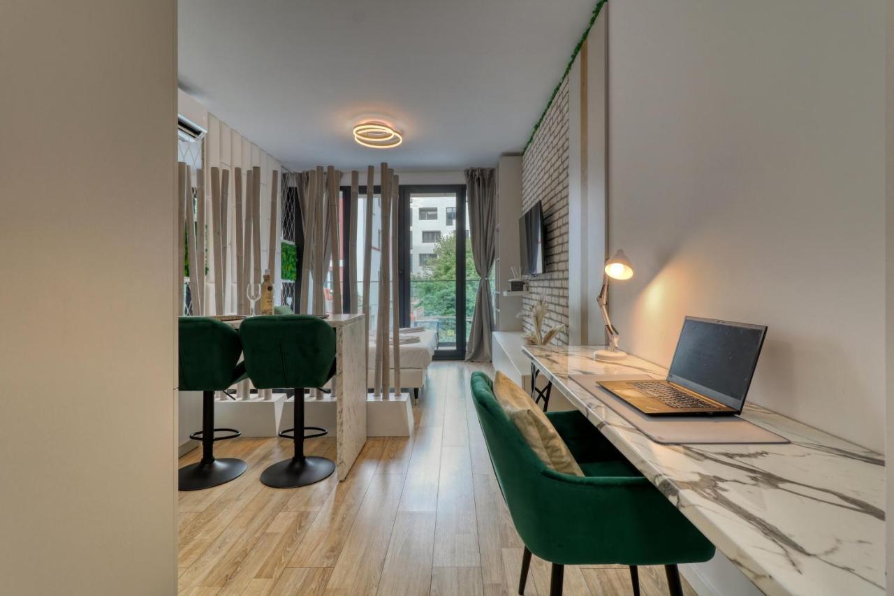 Herastrau Luxury Studios Bucureşti Ngoại thất bức ảnh