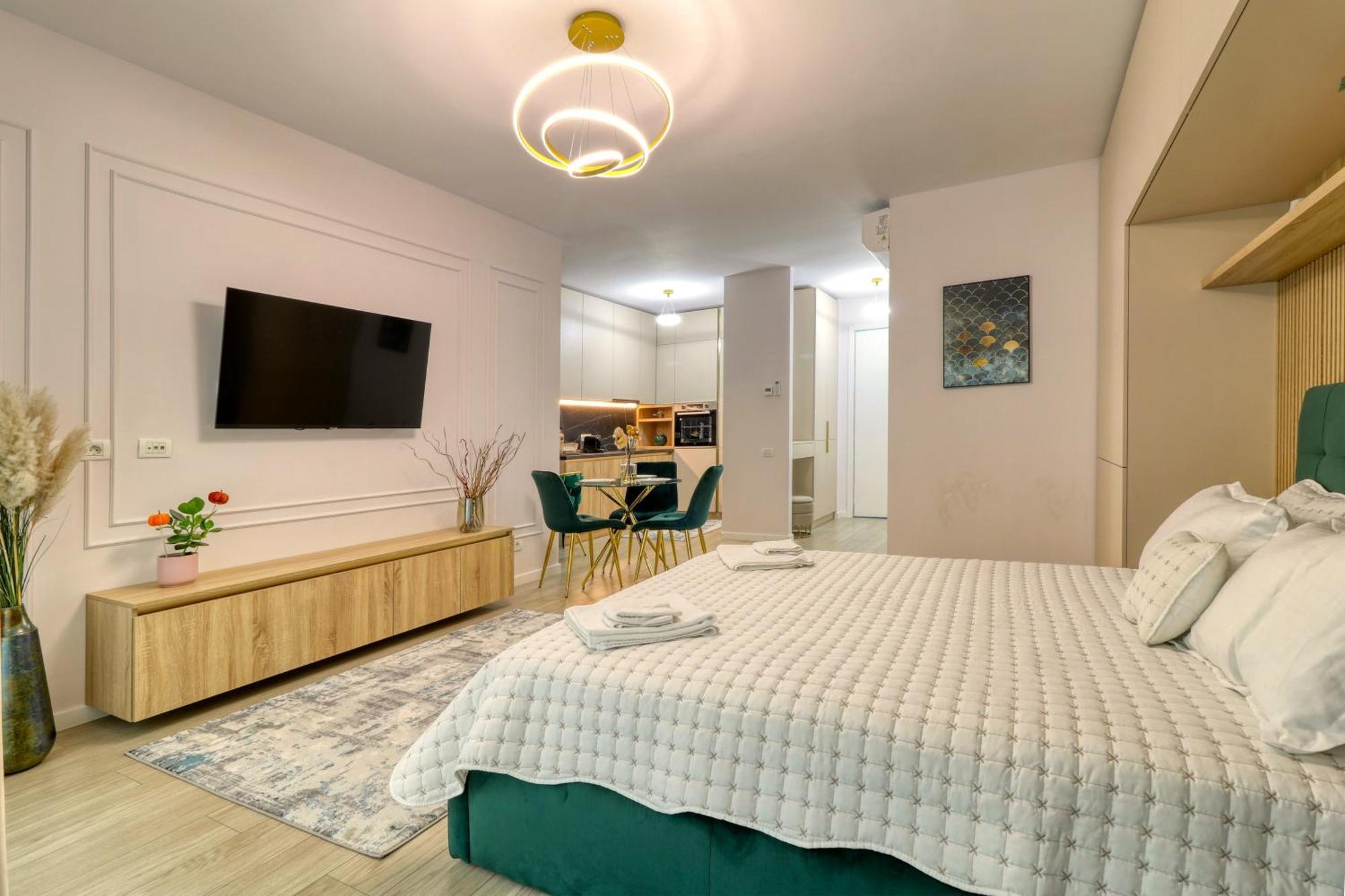Herastrau Luxury Studios Bucureşti Ngoại thất bức ảnh